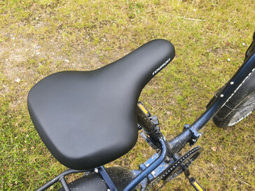 Überraschend angenehmer Sattel