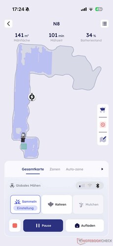 Übersicht mit Live-Fortschritt