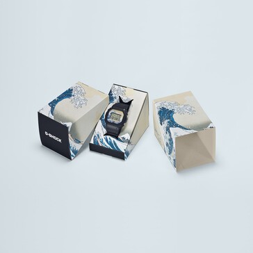 Die Verpackung des Casio DW-5600KHK24-1JR...