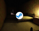 Steams Bibliothek kostenloser Spiele ist erneut gewachsen. Im Bild: ein bearbeiteter Screenshot aus The Wheelchair Man.