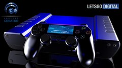 Eine Konzeptzeichnung der PS5 und DS5 (Bildquelle: Gaming Instincts & LetsGoDigital)