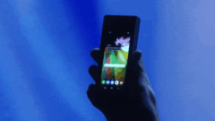 Samsung hat das faltbare, noch unbenannte Galaxy F/X-Tablet auf der SDC erstmals vorgeführt (Bild: ReviewGeek)