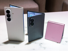 Die neuen Modelle der Galaxy Z-Serie.