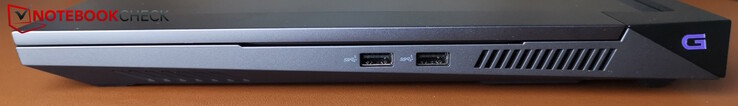 Rechts: 2x USB-A (5 GBit/s)