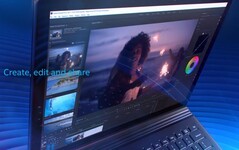 Ein schwarzes Surface Book mit Kaby Lake-Refresh-Prozessor taucht in Intel's Promo-Video auf.