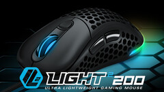 Sharkoon Light² 200: Leichte Waben-Maus zum Daddeln.