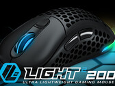 Sharkoon Light² 200: Leichte Waben-Maus zum Daddeln.