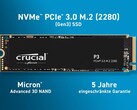 Die Crucial P3 SSD mit 4TB Speicherkapazität ist bei Amazon für 199 Euro verfügbar (Bild: Crucial)