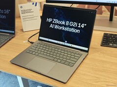 Das HP ZBook 8 G2i 14.