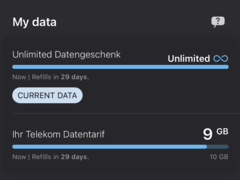 Aktuell bietet die Telekom vielen Kunden eine Flatrate im März. (Screenshot: Notebookcheck.com)