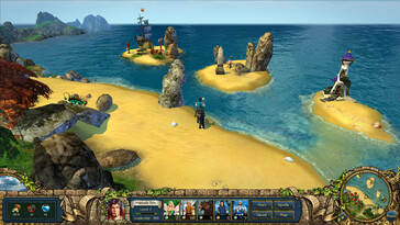 Im Bild: Ein Gameplay-Screenshot aus King's Bounty: The Legend.