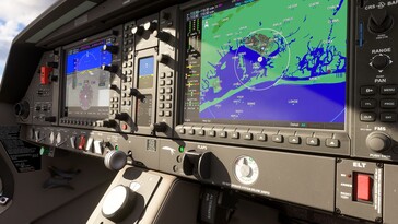 Der Microsoft Flight Simulator 2024 fliegt ab Dezember 2025 auch auf der Sony PlayStation 5 (Pro) Konsole (Bild: Microsoft).