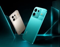 Das Realme P4s wird wahlweise in Grau oder in Türkis angeboten.