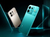 Das Realme P4s wird wahlweise in Grau oder in Türkis angeboten.