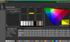 ColorChecker nach der Kalibrierung