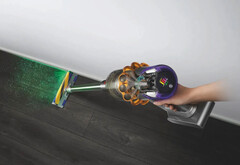 Der neue Dyson V15 Detect macht Staub per Laser sichtbar. (Bild: Dyson)
