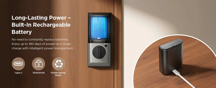 Die Akkulaufzeit wird mit bis zu 180 Tagen angegeben (Bildquelle: TCL)