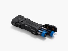 Die Akkus können einfach getauscht werden.