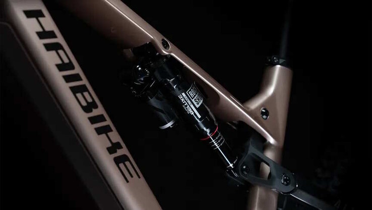 Verbaut ist ein Dämpfer (Bildquelle: Haibike)