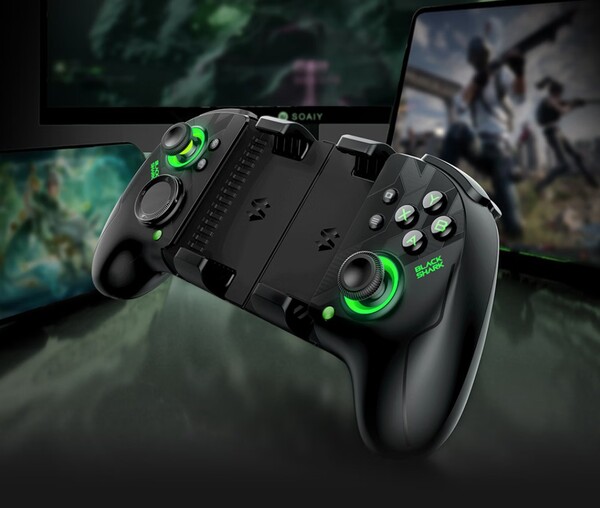 Die beiden Hälften des Black Shark Rift Split Controllers lassen sich zusammensetzen und als Bluetooth-Controller mit einem PC oder einer Nintendo Switch verwenden.