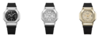 Von links nach rechts: Casio G-Shock GMC2500-1A, GMC2500-1A8 und GMC2500G-9A