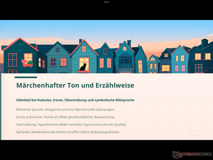 Die von der KI erstellte Power-Point-Präsentation war eine gute, arbeitszeitsparende Grundlage, bedurfte jedoch manueller Feinarbeit.