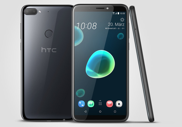 Das Display des HTC Desire 12 Plus misst sechs Zoll