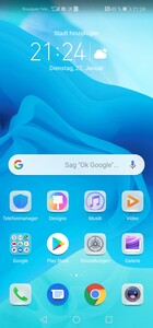 Homescreen