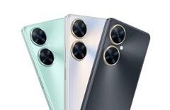 Das Huawei Enjoy 60 Pro setzt auf ein 6,8 Zoll großes Display mit besonders schmalen Rändern und eine 50 MP Hauptkamera. (Bild: Huawei)