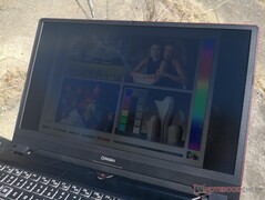 Im Freien in der Sonne