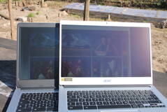 Acer Chromebook 514 FHD (vorn) versus Acer Chromebook 314 HD (hinten)