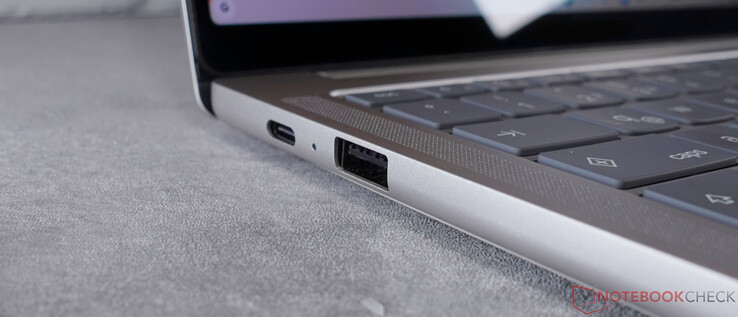 USB-C mit PD und DP, USB-A 3.1 Gen 1