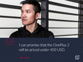 OnePlus 2: Verkaufspreis unter 450 Dollar Pete Lau