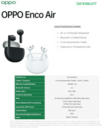 Oppo Enco Air White