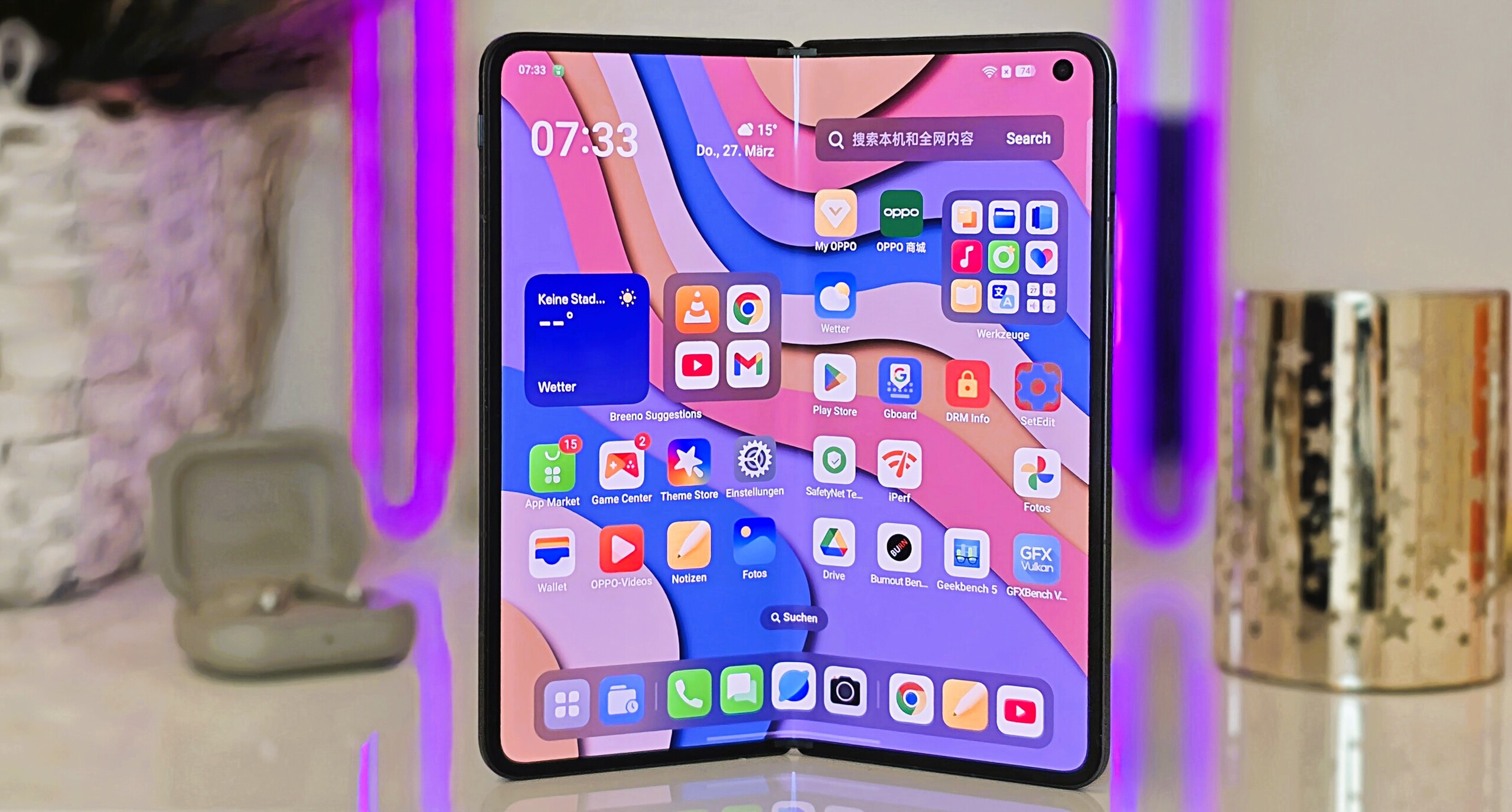 Test Oppo Find N5 Smartphone (Bildquelle Marcus Herbrich)