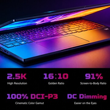 Predator 10 Neo Display-Spezifikationen