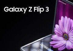 Das Samsung Galaxy Z Flip3 oder wie immer Samsung den Galaxy Z Flip-Nachfolger in 2021 nennen wird, bekommt größere und bessere Displays (Bild: LetsGoDigital)