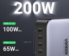 Das bis zu 200W leistende Nexode-Ladegerät mit USB-C ist aktuell im Angebot (Bild: Ugreen)