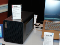 Das eGPU-Gehäuse … (Foto: Andreas Sebayang/Notebookcheck.com)