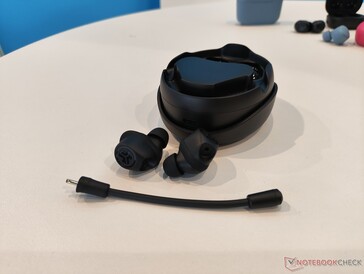 Die Work Buds bringen ein Ansteck-Mikrofon mit