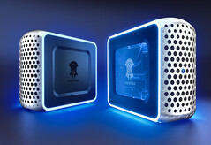 Konami hat drei neue Gaming-Desktops vorgestellt, die ein durchaus hübsches Gehäuse mitbringen. (Bild: Konami)