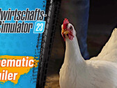 Landwirtschafts-Simulator 23: Rockige Hühnerjagd im Cinematic-Trailer und offizielles Magazin.