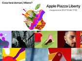 Apple Piazza Liberty eröffnet Donnerstag in Mailand.