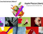 Apple Piazza Liberty eröffnet Donnerstag in Mailand.
