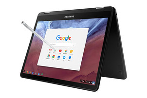 Das Samsung Chromebook Pro kombiniert das Beste von Android und ChromeOS. (Quelle: Amazon)