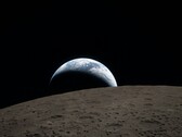 Bild vom Mond und der Erde
