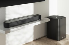 Die Sennheiser Ambeo Mini Soundbar dürfte in Kürze auf den Markt kommen. (Bild: Sennheiser, via AudioT)