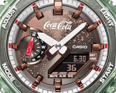 Die Casio G-Shock GA-2100 gibts jetzt auch im Coca-Cola-Design.