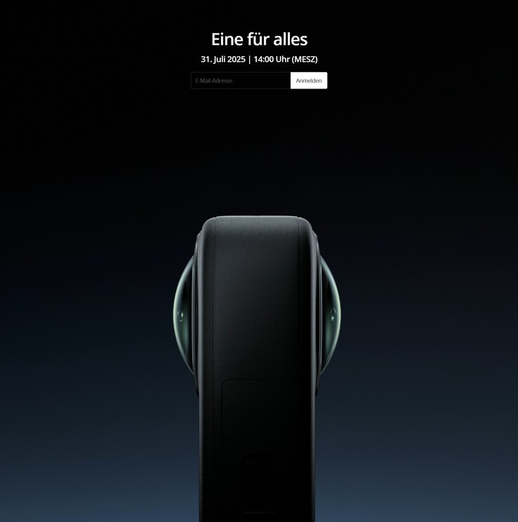 DJI teasert den Osmo 360 Launch am 31. Juli 2025.