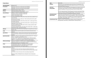 HP EliteBook 6 G2q Spezifikationen.